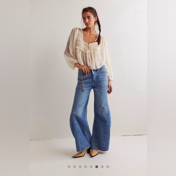 We The Free Denim - We The Free Eden High Slouchy Flare Jeans